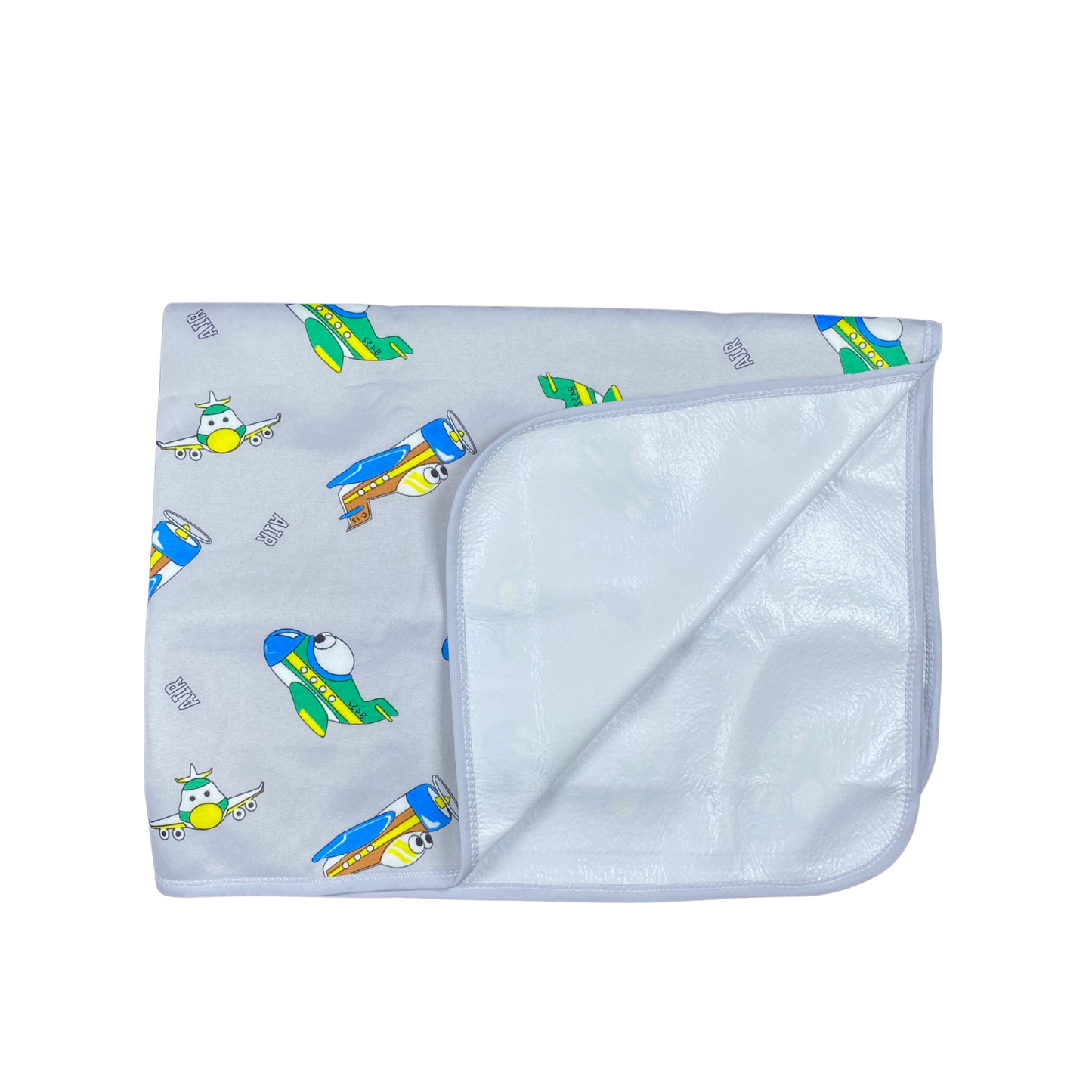 Premium Airplane Print Waterproof Changing Mat (Imported)