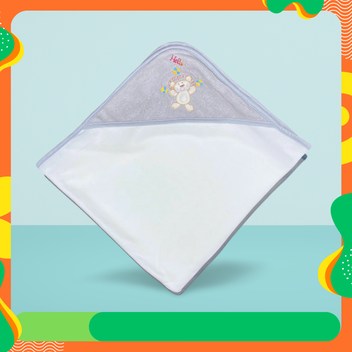 Imported Thai Cotton Terry Hooded Wrapping Sheets