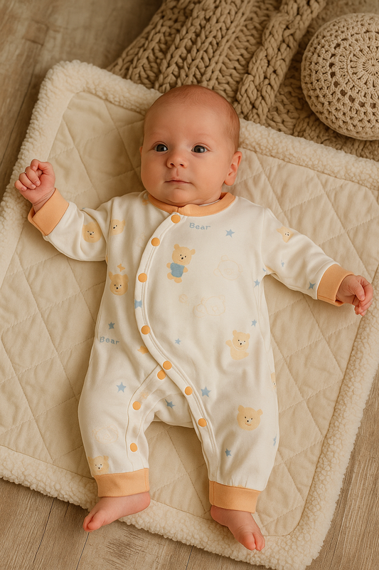 Imported New Born Bear Romper