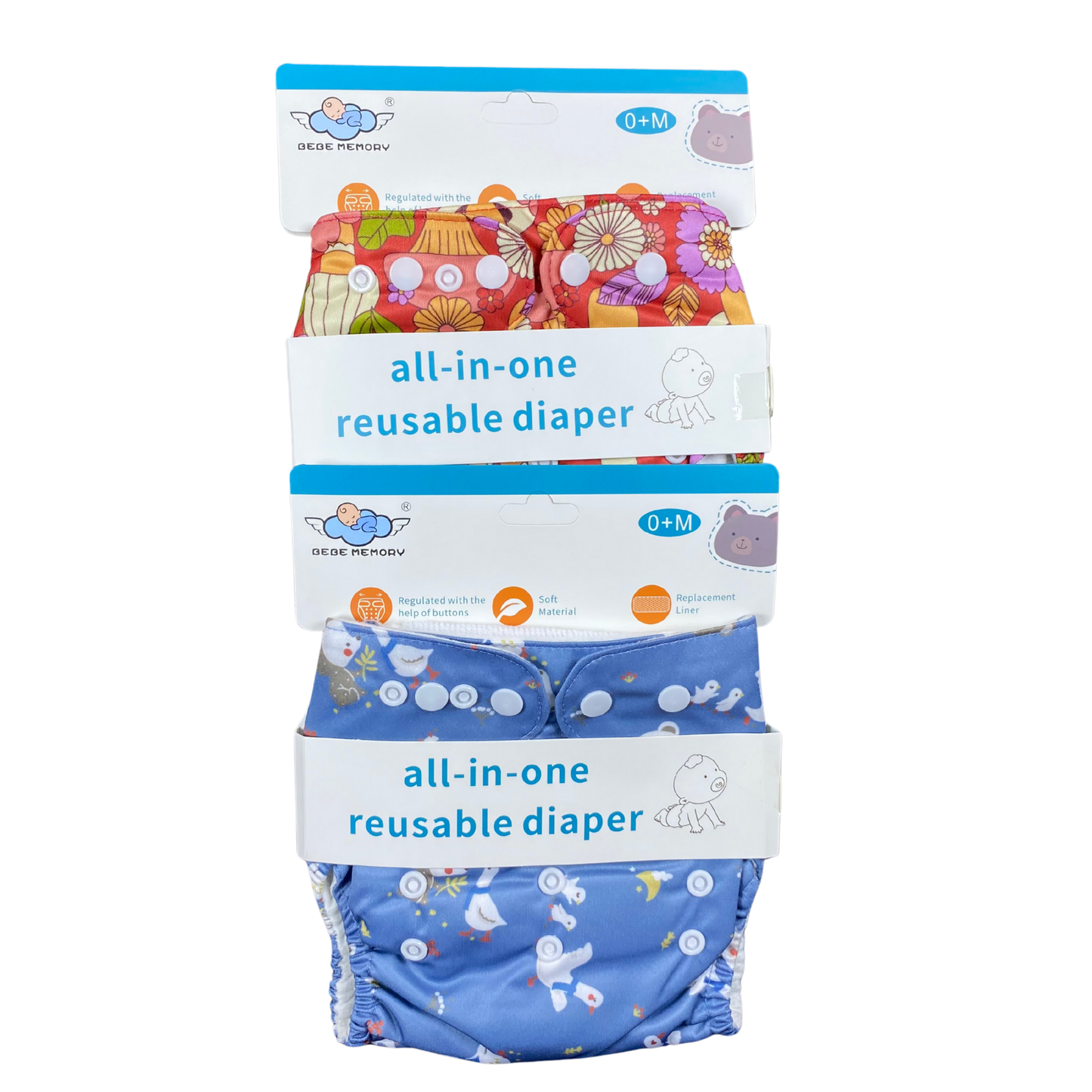Reuseable &Adjustable High Quality Diapers (0-3 Years)
