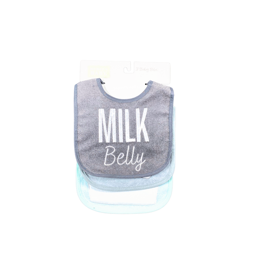 Imported Cotton Terry Bibs Pack of 3