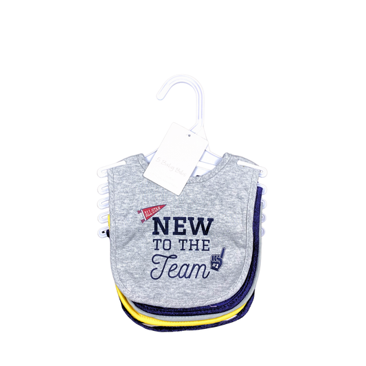 Hudson New Team 5 Piece Bib Set