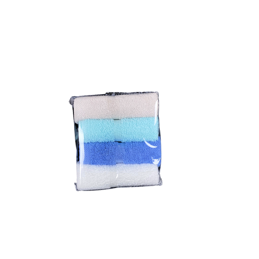 100% Cotton Face Towel (pack of 4)